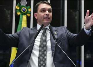 Senador Flávio Bolsonaro votou para derrubar quatro vetos do presidente Bolsonaro na lei de abuso de autoridade. Foto - Moreira Mariz/Agência Senado