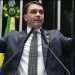 Senador Flávio Bolsonaro votou para derrubar quatro vetos do presidente Bolsonaro na lei de abuso de autoridade. Foto - Moreira Mariz/Agência Senado