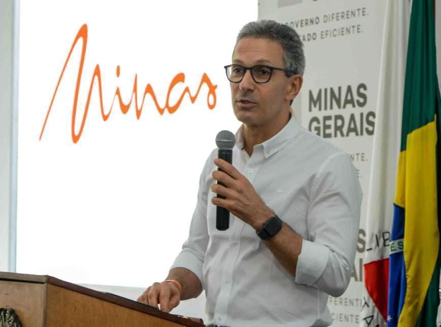 Governador Romeu Zema espera ajuda do governo federal para Minas superar crise. Foto - Facebook - Reprodução