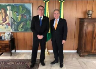 Presidente Bolsonaro e o novo ministro da Saúde, Marcelo Queiroga. Foto - divulgação - PR